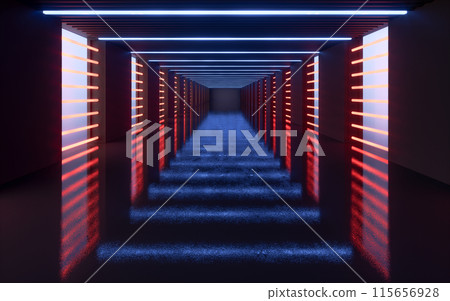 fluorescent, laser, rays 115656928