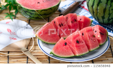 Watermelon (small watermelon) Summer image 115656948