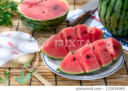 西瓜（小西瓜）夏天形象 115656960