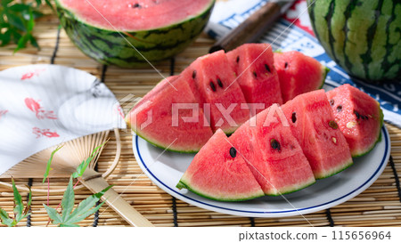 西瓜（小西瓜）夏天形象 115656964