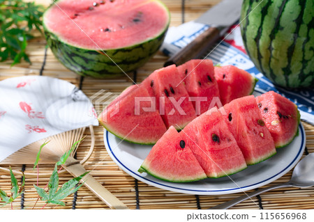 西瓜（小西瓜）夏天形象 115656968