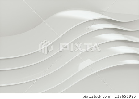 White curve surface, bright business background, 115656989