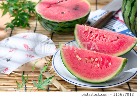 西瓜（小西瓜）夏天形象 115657018