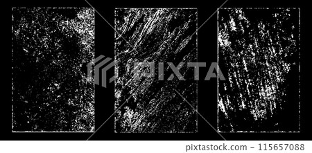 Black and white grunge. Distress overlay texture. Abstract surface dust and rough dirty wall background concept. Distress illustration simply place over object to create grunge effect. Vector EPS10. Black and white grunge. Distress overlay texture. Abstract surface dust and rough dirty wall background concept. Distress illustration simply place over object to create grunge effect. Vector EPS10. 115657088