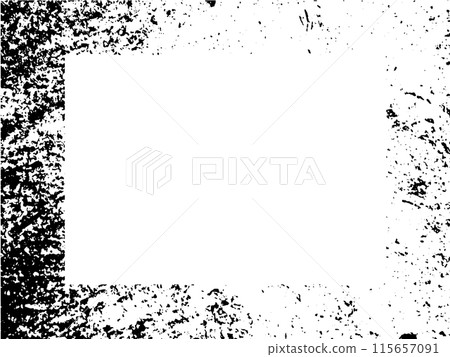 Black and white grunge. Distress overlay texture. Abstract surface dust and rough dirty wall background concept. Distress illustration simply place over object to create grunge effect. Vector EPS10. 115657091