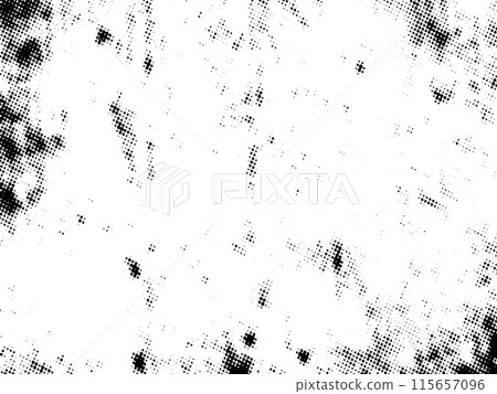 Black and white grunge. Distress overlay texture. Abstract surface dust and rough dirty wall background concept. Distress illustration simply place over object to create grunge effect. Vector EPS10. 115657096