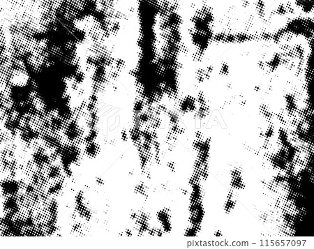 Black and white grunge. Distress overlay texture. Abstract surface dust and rough dirty wall background concept. Distress illustration simply place over object to create grunge effect. Vector EPS10. 115657097