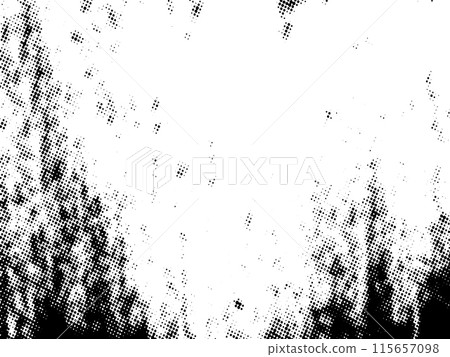 Black and white grunge. Distress overlay texture. Abstract surface dust and rough dirty wall background concept. Distress illustration simply place over object to create grunge effect. Vector EPS10. 115657098