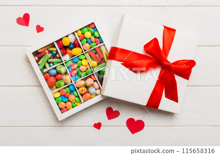 Valentine day composition Valentine day composition 115658316