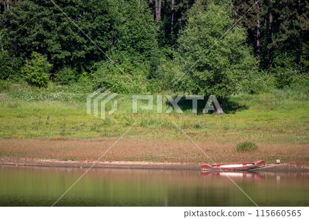 Bor Lake (Borsko jezero), artificial lake in eastern Serbia near the city of Bor Bor Lake (Borsko jezero), artificial lake in eastern Serbia near the city of Bor 115660565
