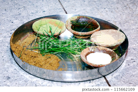 Haldi Ceremony plate Haldi Ceremony plate 115662109