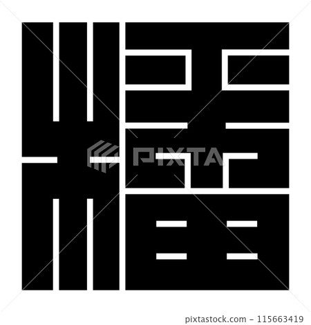 這是一個家族徽章。它是角寺的一種。它是傳播的形式。 115663419