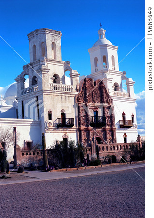 San Xavier Mission Tucson Arizona On Film San Xavier Mission Tucson Arizona On Film 115663649