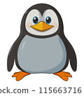 Cartoon Penguin 115663716