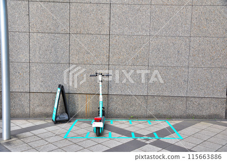 Electric kickboard sharing service Electric kickboard sharing service 115663886