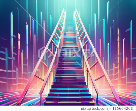 Climbing Stairs to Success: Archieving Professional Goals and Career Growth 115664208