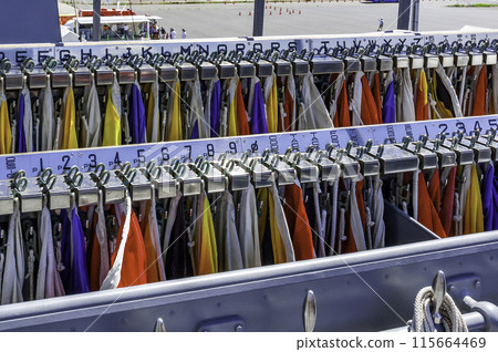 驅逐艦五大雷國際號誌旗 岡山縣倉敷市 115664469