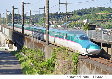 東北幹線 宇都宮-那須鹽原 JR東日本 E5系列 U20編隊（仙台） 那須野隼山彥 115664922