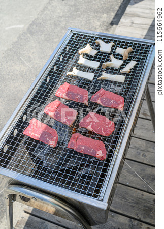 BBQ Camping Food BBQ Camping Food 115664962