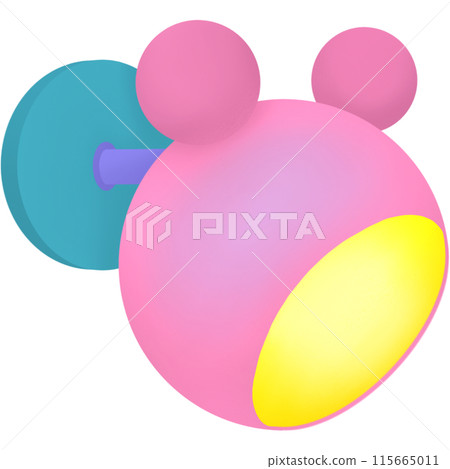 wall lamp pink wall lamp pink 115665011