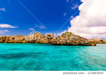 Ogasawara Islands: Sea and blue sky 115665093