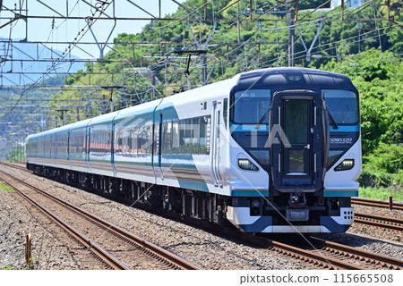 Tokaido Line, Oiso-Ninomiya, JR East, E257 series 2000 series, NA-13 train (Omiya), Odoriko 115665508