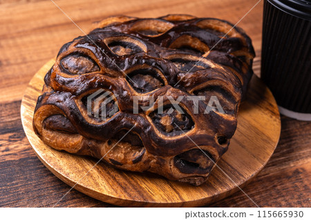 Chocolate bread 115665930