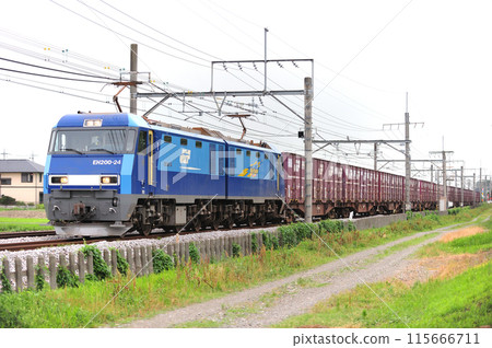 高崎線 行田熊谷 JR Freight EH200-24（高崎） 115666711