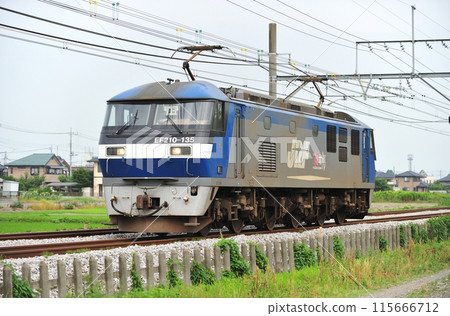 Takasaki Line Gyoda-Kumagaya JR Freight EF210-135 (Shin-Tsurumi) 115666712