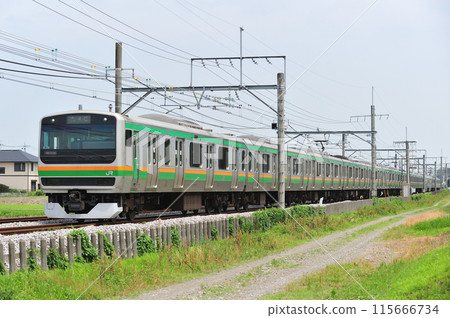 Takasaki Line Gyoda-Kumagaya JR East E231 series 1000 series S-09 formation (Kokufutsu) 115666734