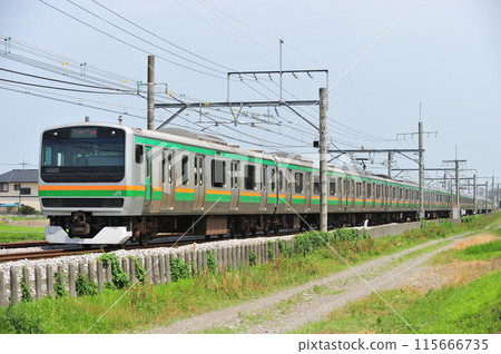 高崎線行田熊谷 JR 東日本 E231 系列 1000 系列 S-17 編組（國府） 115666735