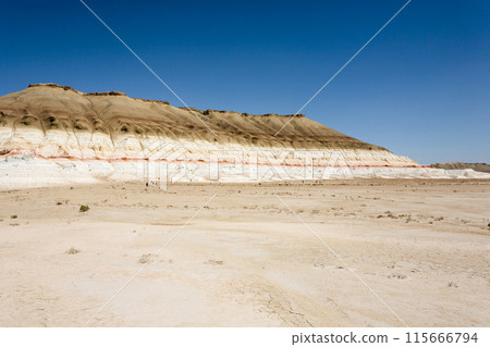 Baysary mountain view, Mangystau region, Kazakhstan 115666794