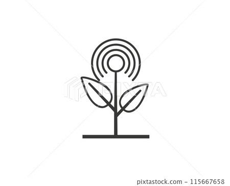 Incubate business icon. Vector illustration. Incubate business icon. Vector illustration. 115667658