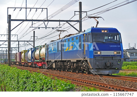 高崎線 熊谷行田 JR Freight EH200-24(高崎) 高崎線 熊谷行田 JR Freight EH200-24(高崎) 115667747