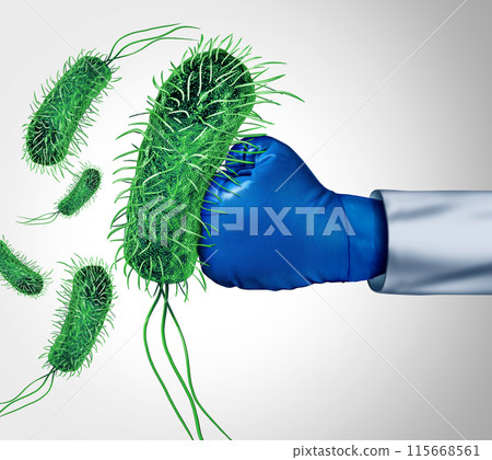 Fighting Bacteria Fighting Bacteria 115668561
