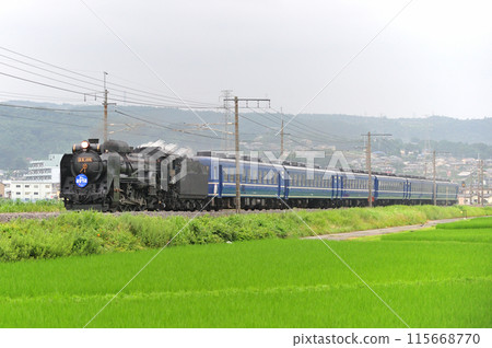 Joetsu Line Shibukawa-Yagihara JR East D51-498+12 series (Takasaki) SL Minakami Joetsu Line Shibukawa-Yagihara JR East D51-498+12 series (Takasaki) SL Minakami 115668770