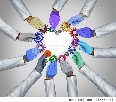 Medical Staff Unity Love 115668851