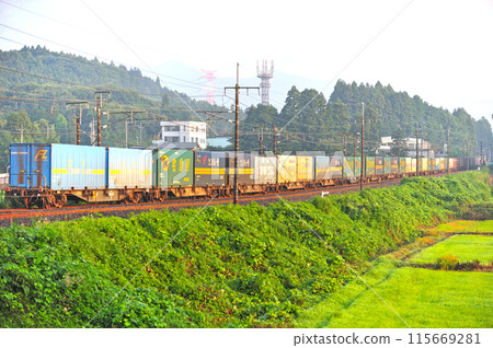 東北本線 矢板片岡 JR Freight Koki 115669281