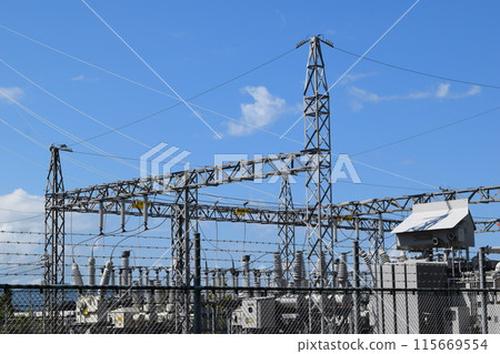 Outdoor substation equipment Outdoor substation equipment 115669554