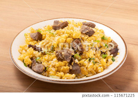 Beef tongue fried rice Beef tongue fried rice 115671225