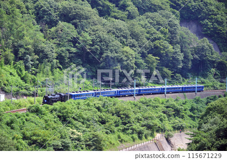 上越線 上牧水上 JR 東日本 C61-20+12 系列（高崎） SL 水上 115671229