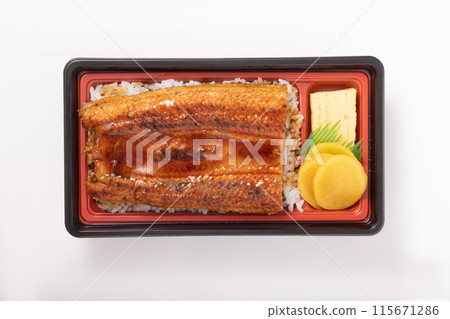 Unaju bento (Chinese eel) Unaju bento (Chinese eel) 115671286