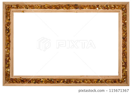 Antique Golden Brown Classic Old Vintage Wooden Rectangle ornate mockup canvas frame isolated on white Antique Golden Brown Classic Old Vintage Wooden Rectangle ornate mockup canvas frame isolated on white 115671367