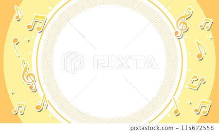 搖擺音符和彈出圓圈的動畫音符的顏色是漸變的。 115672558