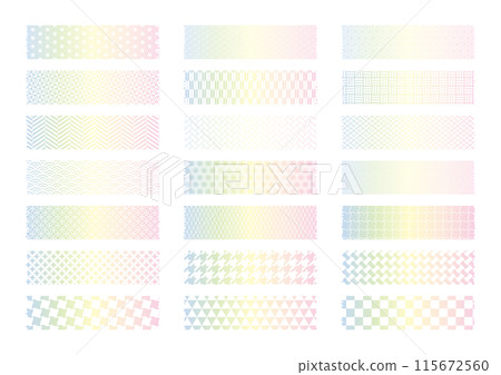 日本圖案遮蔽膠帶（21種） 115672560