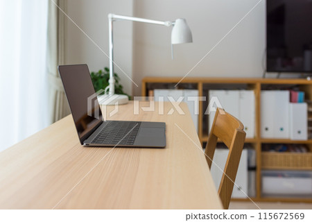 附有筆記型電腦和書桌的客房 115672569