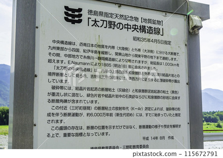 德島縣三好市立野中位構造線 德島縣三好市立野中位構造線 115672791