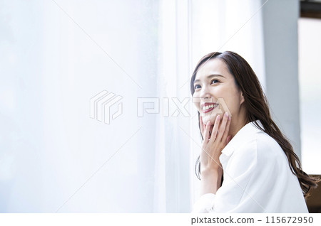 年輕的女士的肖像 115672950