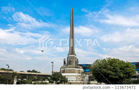 Victory Monument Anusawari Bangkok Thailand 115673471