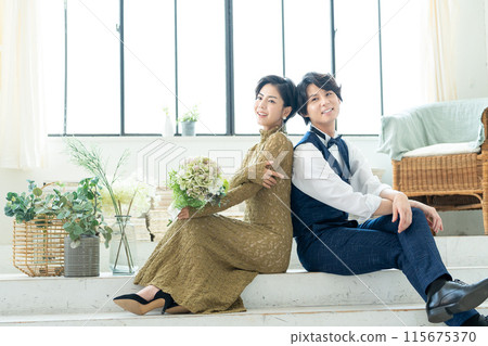 Bridal wedding bride and groom 115675370